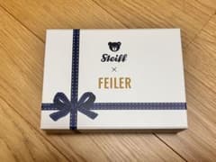 新品未使用』Steiff × FEILER ハンカチ＆テディベアセット - メルカリ