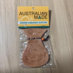 【本革・オーストラリア土産】カンガルー ラッキーポーチ コインケース 幸運のサムネイル