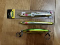 Boomers ZIMA210、Daiwa FKジグ180 3本セットのサムネイル