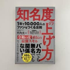 知名度の上げ方 竹内亢一 令和の虎のサムネイル