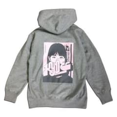 新品未使用 MANAGE DESTROY KYNE C&P HOODY GRAYのサムネイル
