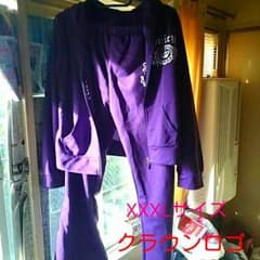 あいしゃん様専用!!XXXL♥大きいサイズ!!クラウンロゴセットアップのサムネイル