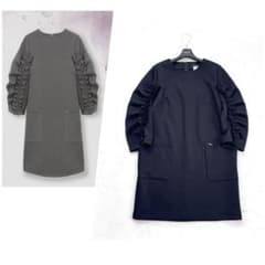 24AW ルネ Rene フリル袖 カットソー ワンピース 38 ブラック 24AW ルネ Rene フリル袖 カットソー ワンピース 38 ブラック - メルカリ