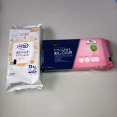 ライフリー おしりふき　トイレに流せる マツキヨ トイレに流せるおしりふきのサムネイル