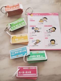 英検5級 英語学習カードセット 6冊のサムネイル