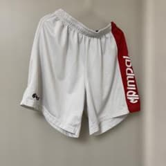 impal ハンドボール プラクティスパンツ ホワイト レッドのサムネイル