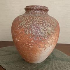 信楽焼  掛花入 花瓶 花器 陶器 /瑞峯 信楽焼 瑞峯 花器 花入れ 壺 - メルカリ