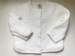 PETIT BATEAU キルティング カーディガン 18m/81cmのサムネイル
