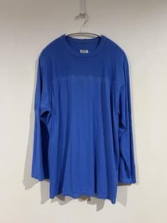 MAATEE&SONS 和紙キャップショルダーL/S TEE BLUE - メルカリ