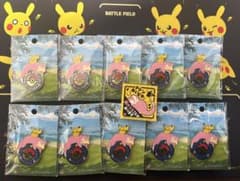 ポケモンセンターカガワ限定 ロゴピンズ ピカチュウ ヤドン ポケセン