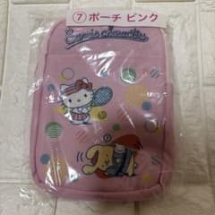 산리오 캐릭터 파우치 핑크