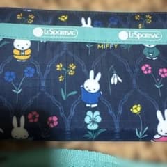 LeSportsac×Miffy GARDEN FLORAL 長財布 ネイビー - メルカリ