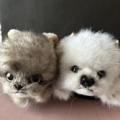 値下げ！リーベ社☆猫と犬☆ぬいぐるみ2体セット☆昭和☆レトロ