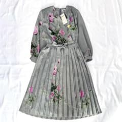未使用タグ付 Southern Belle 昭和レトロ 花柄ワンピース FREE