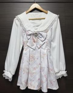 LIZLISA リズリサ Sewing Bear柄セットアップFree:ブルー - メルカリ