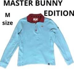 マスターバニーエディション ハーフジップ ゴルフシャツ 起毛 M - メルカリ