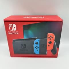 Nintendo Switch 本体 青/赤 Joy-Con 動作確認済み - メルカリ