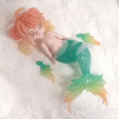 くみっきーさん専用　3点　マーメイド⭐️ドールチャーム　ハンドメイド　人魚　人魚姫 くみっきーさん専用 3点 マーメイド⭐️ドールチャーム