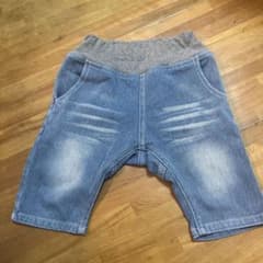 ★NEEDLE WORKS デニムハーフパンツのサムネイル