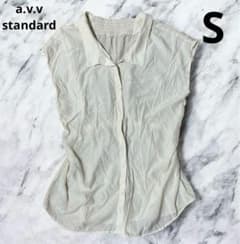 AVEVE Shirt Normcore Sleeveless Short Sleeve Sheer Shirt A-line