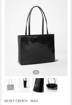 新品未使用 Meravel ミーラベル QUIET CROCO BAG - メルカリ