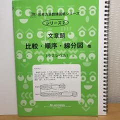 サイパー　シリーズ2 文章題　比較・順序・線分図のサムネイル