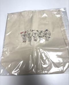 ほんわかあもんぴーず　ふんばりトートバッグのサムネイル