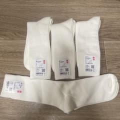 オフホワイトソックス 25-27cm 4足セットのサムネイル