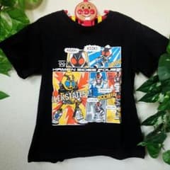 １２０＊仮面ライダーＴシャツ黒（フォーゼ）のサムネイル
