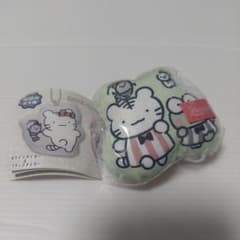 ホワイトタイガーとブラックタイガー×サンリオキャラクターズ クッションマスコット