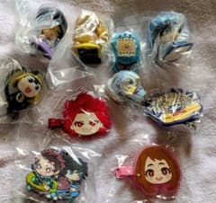 ガチャガチャ キャラクターグッズ めじるし含まとめ売り 10点セット③のサムネイル
