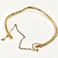 美品　ete レイヤード バングル イエローゴールド⭐︎ 美品 ete レイヤード バングル イエローゴールド⭐︎ - メルカリ