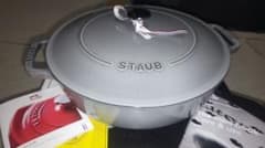 ナ*ナ様 ストウブ ブレイザー ソテーパン グレー 28cm 40511-470