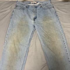 【美品】90s Levis550 デニム W38 L34 コーヒー染めのサムネイル