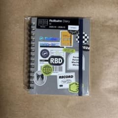 Rollbahn Diary M ラベルM グレーのサムネイル
