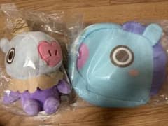 BT21 MANG Plush Toy Laundry Net Set