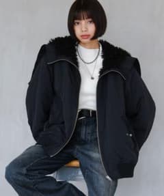 リバーシブルファーN2Bブルゾン軽量 2WAY仕様 - メルカリ