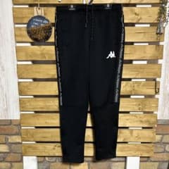 Kappa　トラックパンツ　ブラックLサイズのサムネイル