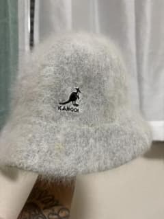 KANGOL ファー バケットハット グレーのサムネイル