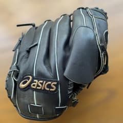 asics 軟式野球グローブ BGR3P7 ブラック　ダルビッシュモデル asics 軟式野球グローブ BGR3P7 ブラック ダルビッシュモデル - メルカリ