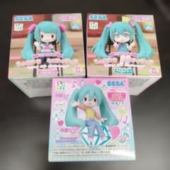 初音ミク ちょこのせ ミニフィギュア 3つセット ふわぷち ラブベリ