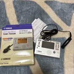 YAMAHA TDM-700GM チューナー・メトロノーム　専用マイク付きのサムネイル
