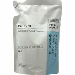 ちふれウォッシャブルコールドクリーム詰め替えのサムネイル