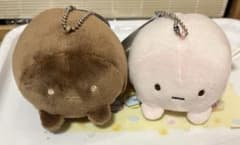 Sumikko Gurashi Mochi Mochi Ball Chain Plush Toys Part 2 (Set of 2)