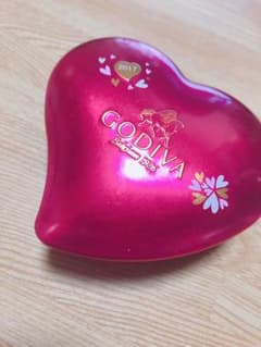GODIVA 缶 かわいい 小物入れ 2017のサムネイル