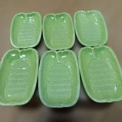 白菜型 おろし皿 6枚セット 薬味皿のサムネイル