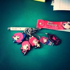 【ラブライブ！】西木野真姫キーホルダー&デカストラップ+オマケのサムネイル