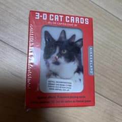 Kikkerland 3-D Cat Cards トランプ 猫 3Dのサムネイル