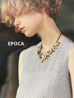 EPOCA ＊エポカネックレス ゴールドカラー リーフモチーフ パール 