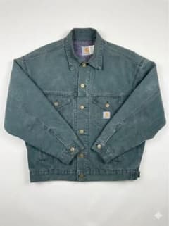 【幻のMedium】USA製 Carhartt HTG JB143 星タグのサムネイル